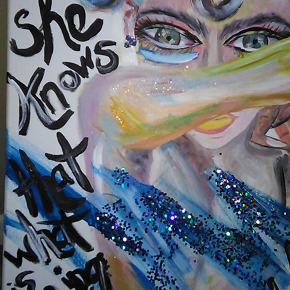 WHAT'S COMING.... PAINTING - Picture 3 of 4